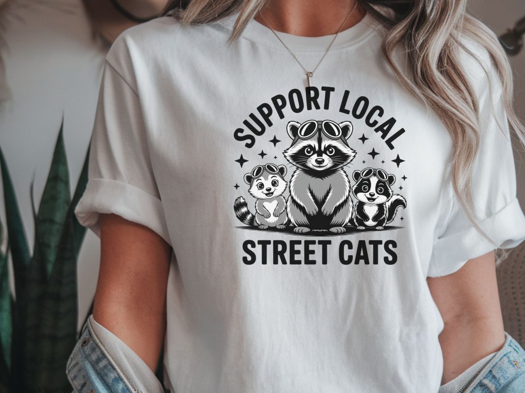Support Local Caats PNG single graphics for sublimation design